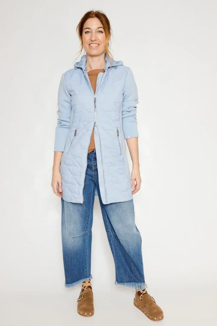 Rino &amp; Pelle Coat Padded Lightweight/Darbi.7002621 light blue