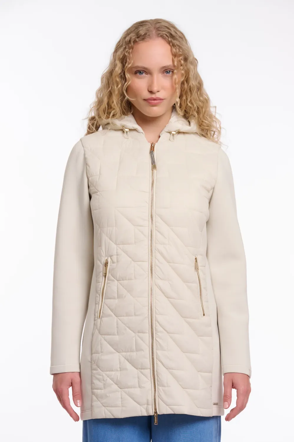 Rino &amp; Pelle Coat Padded Lightweight  / Darbi.7002621 Birch