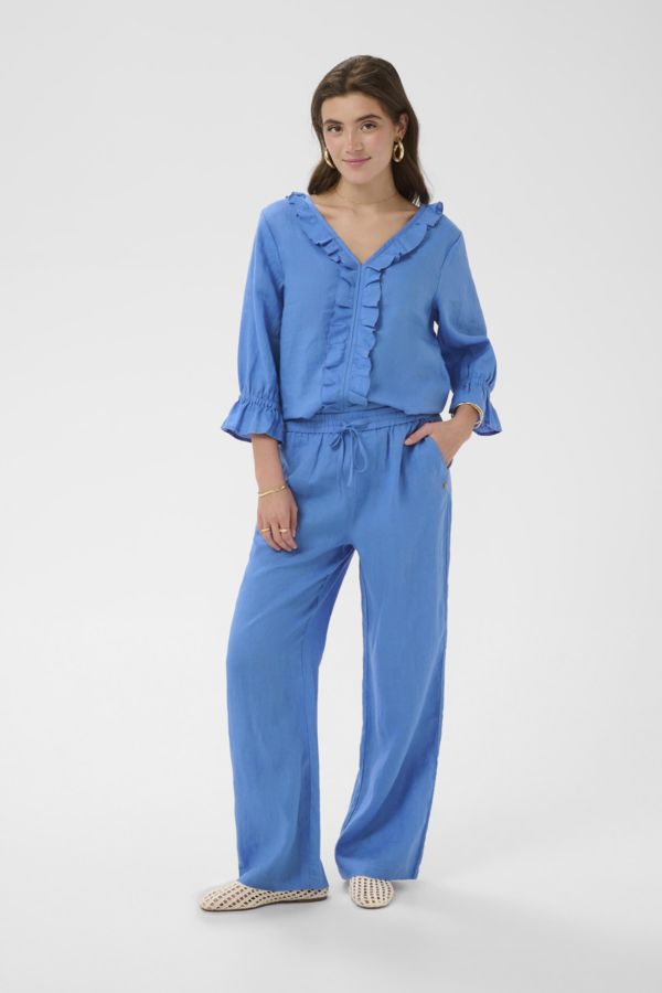 Cream Top Cottonmix/ 10615410 Palace Blue