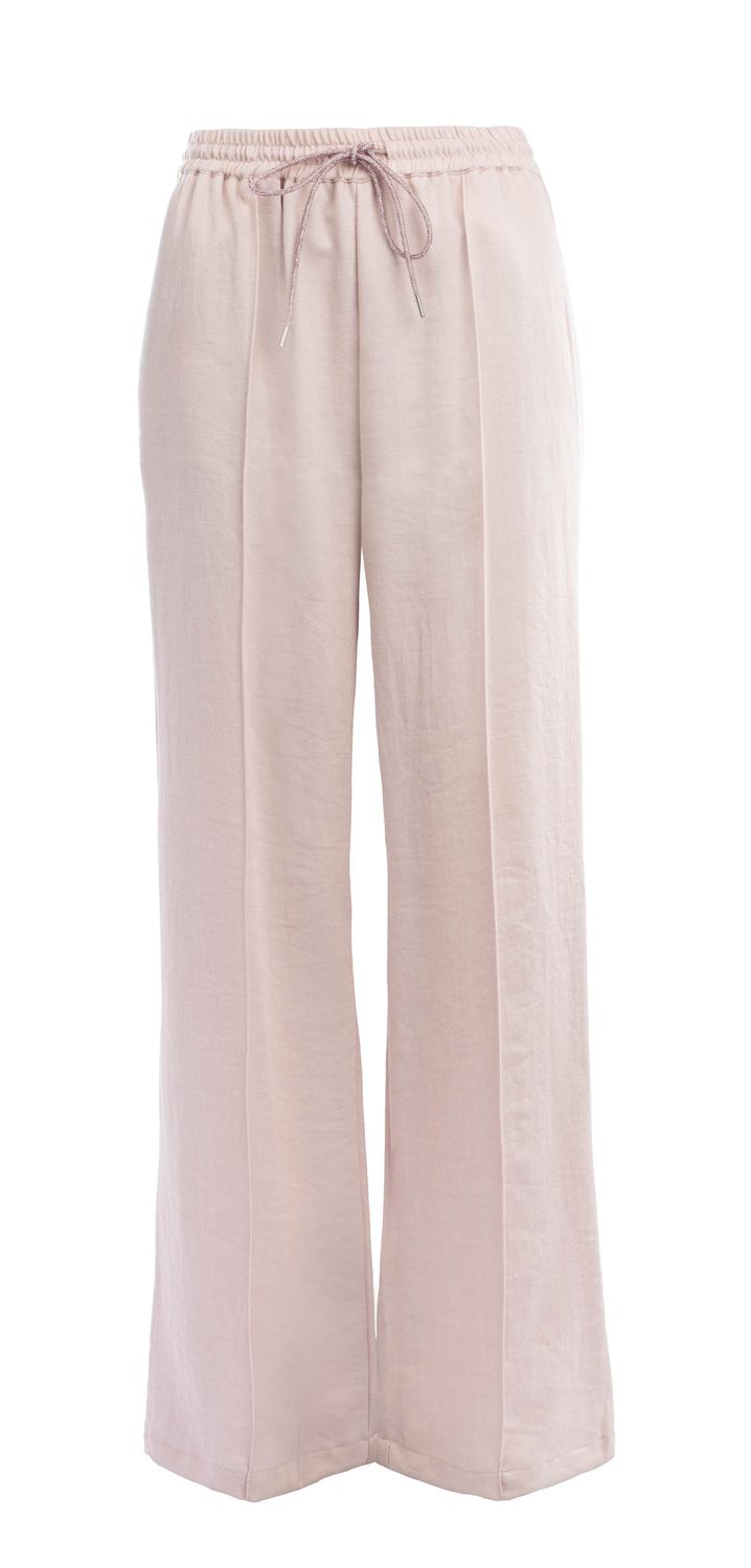 ICNK Pants Wide Leg Twill / ICNK26S-P548-01 Salmon