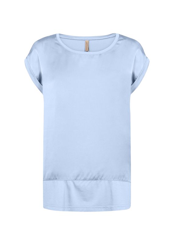 Soya Concept Shirt Capsleeve Satinviscose Jersey / 29026 6250 WINDSURFER