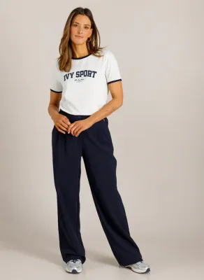 Ivy Beau Pants Venya Wide Leg / 4200897 Night Blue