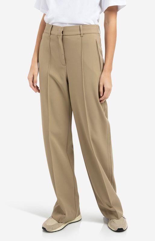 YAYA Pants Woven Viscosemix/ 01-301240-602 KHAKI GREEN