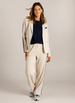 Ivy Beau Pants Vincy Stripe / 4200899 Sand Blue Melange