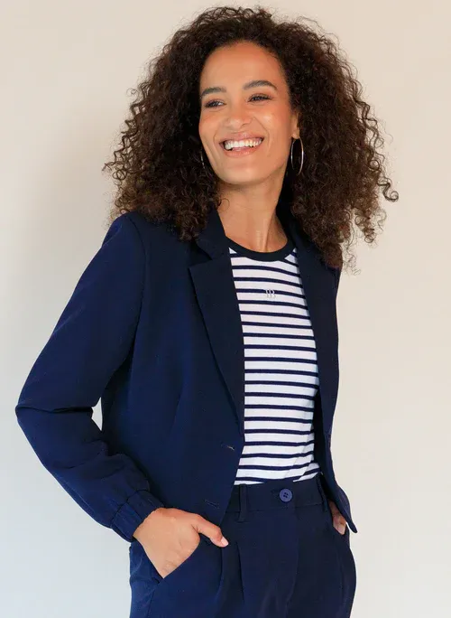 Ivy Beau Top Vanida / 4200924 Offwhite Night Blue