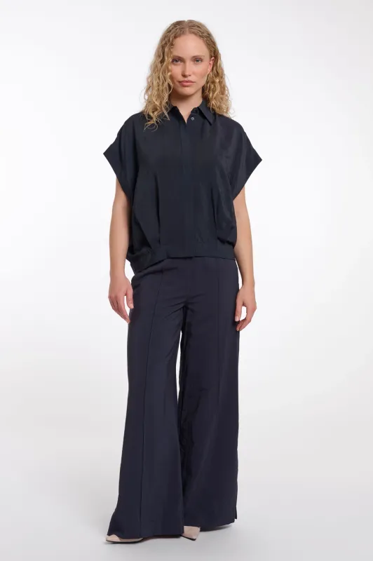 Rino &amp; Pelle Pants Wide Leg / DarjaRegular.7002621 Dark Navy