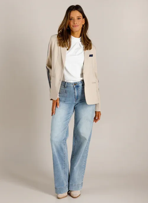 Ivy Beau Jeans Verie Pockets Wide Leg / 4200921 Denim