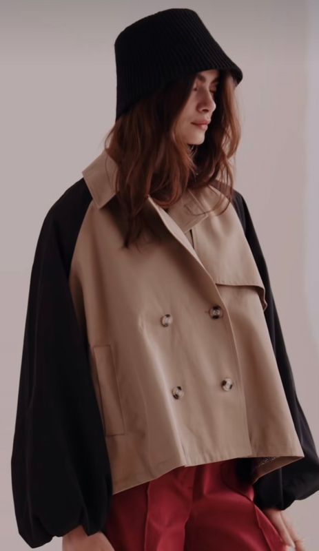 Summum Woman Jacket Trenchmix / 1s1281-12410 Khaki