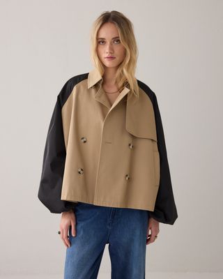 Summum Woman Jacket Trenchmix / 1s1281-12410 Khaki