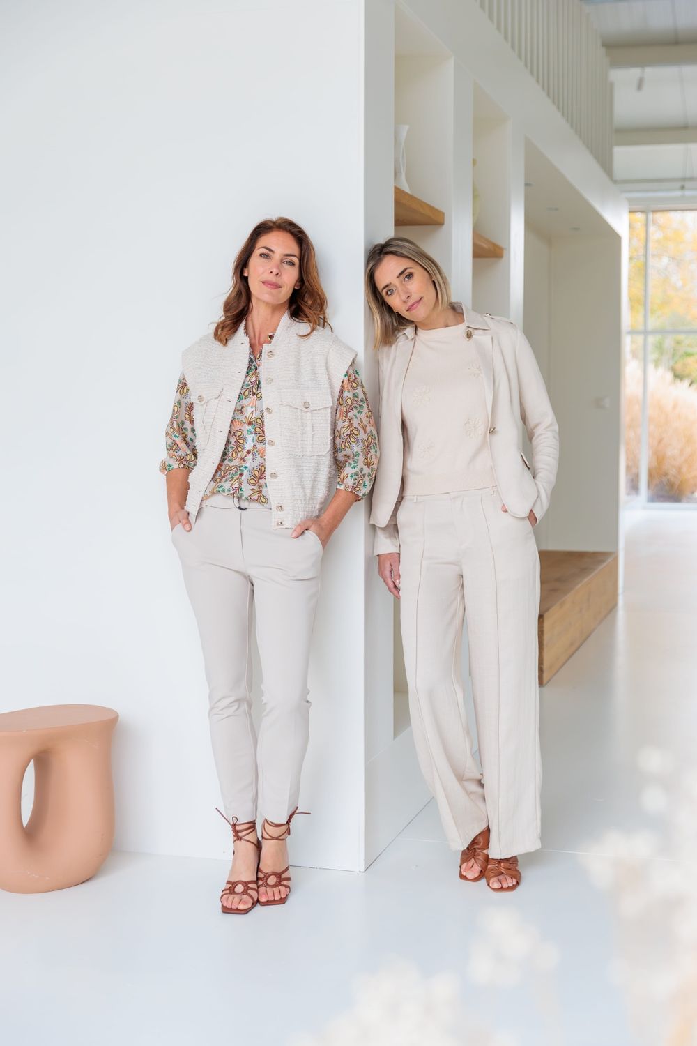 NED Blazer Twill Linn enlook/ 26S-U436-02 Seasonab Beige Day