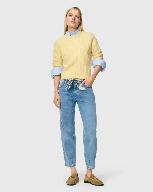 MAC Jeans Barrel Bobbie / 0352L312290 D523 Random True Blue