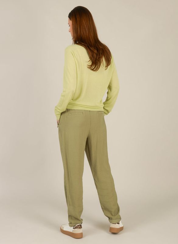Yest Pants Ilyana / 0006067 Olive