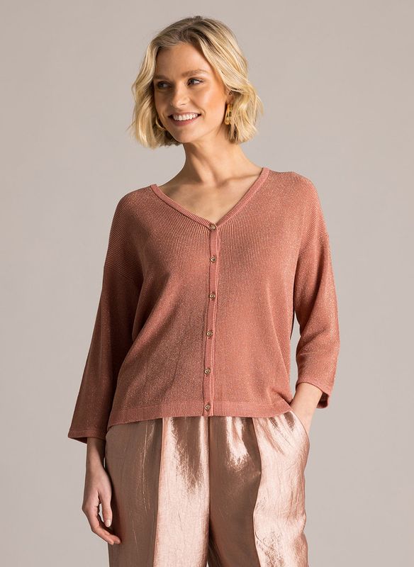 Yest Kira Cardigan Knitted/ 0006371 Dark Terra