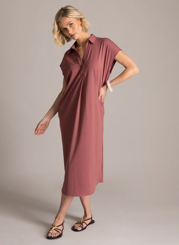 Yest Dress Kloe Travel quality/ 0006364 Plum