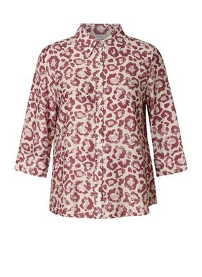 Yest Karlaine Blouse/ 0006370 Plum/Multi Colour