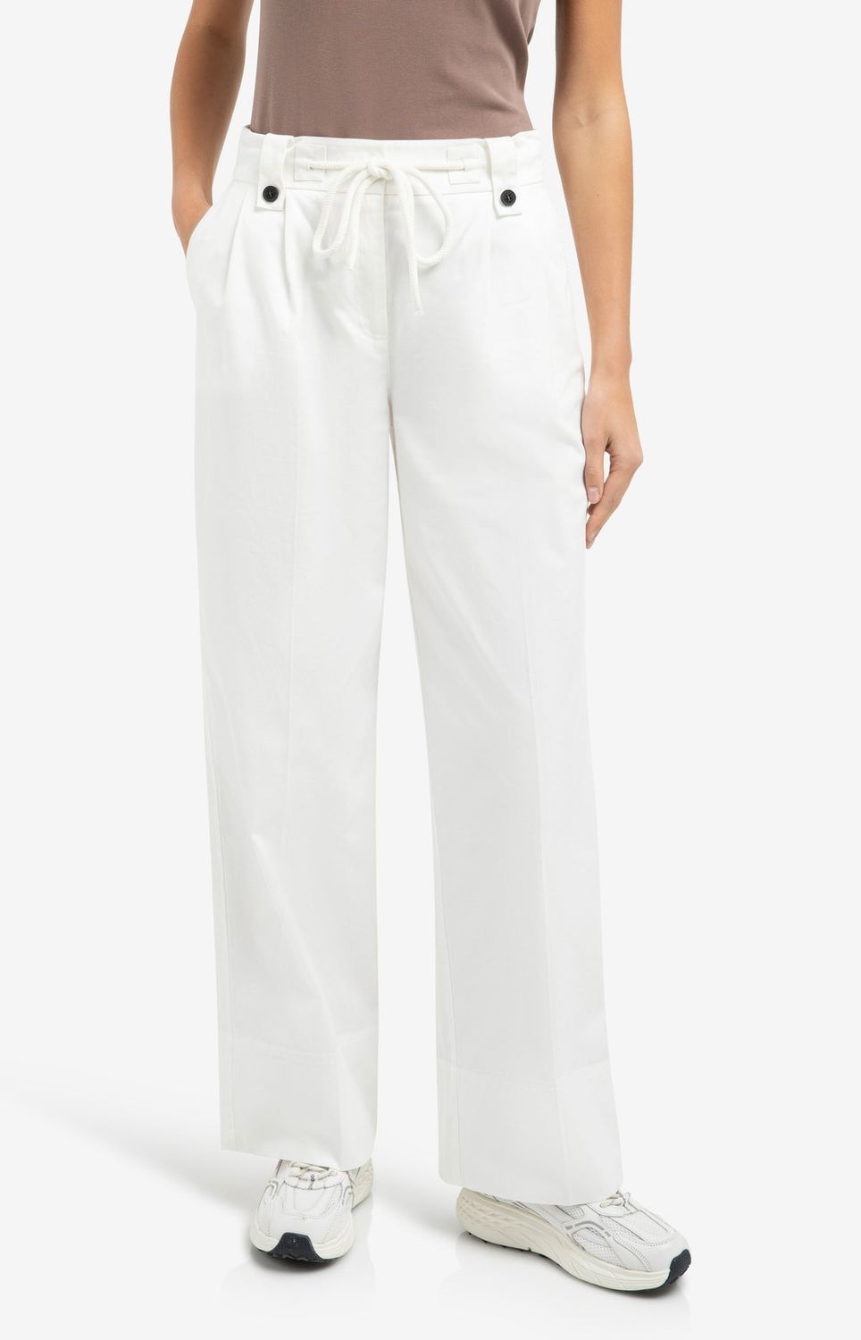 YAYA Pants Wide Leg/ 01-301246-603 OFF WHITE
