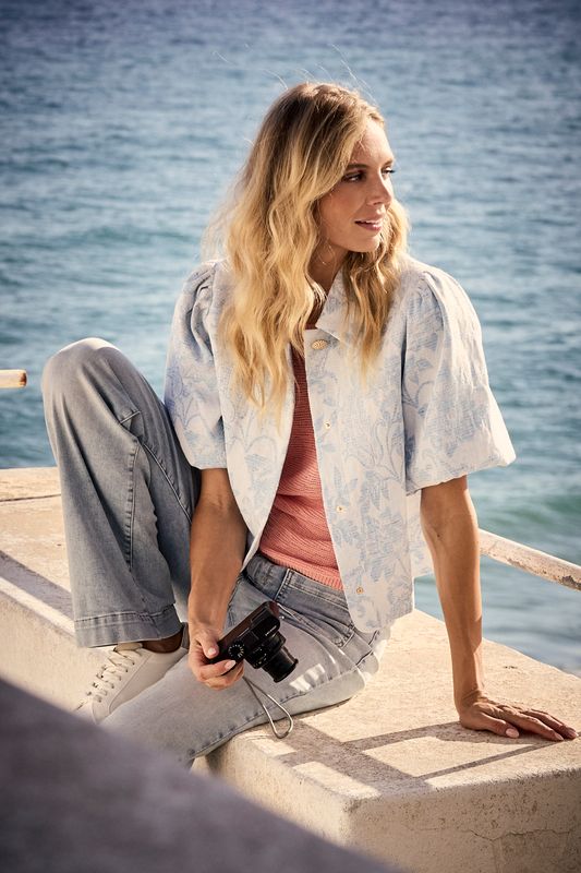 Tramontana Jacket Denim / C10-19-801 Light Blue Denim