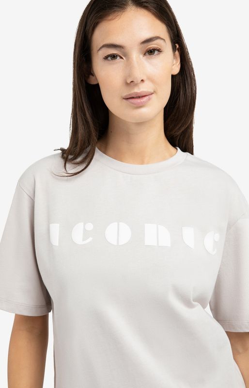 YAYA Tee Boyfriend/ 01-719086-603 TEMPLE GRAY DESSIN