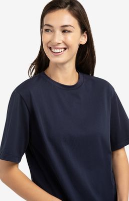 YAYA Shirt Cotton/ 01-719087-603 NAVY BLAZER BLUE