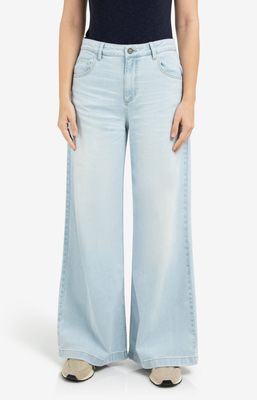 YAYA Jeans Wide Leg High Waist L34/ 01-311150-603 LIGHT BLUE DENIM