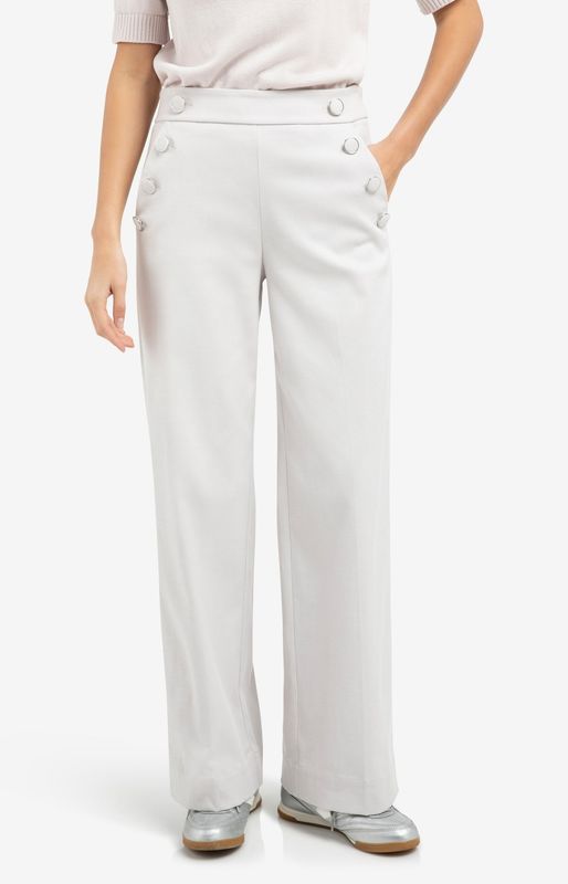 YAYA Pants Buttons / 01-301245-603 TEMPLE GRAY