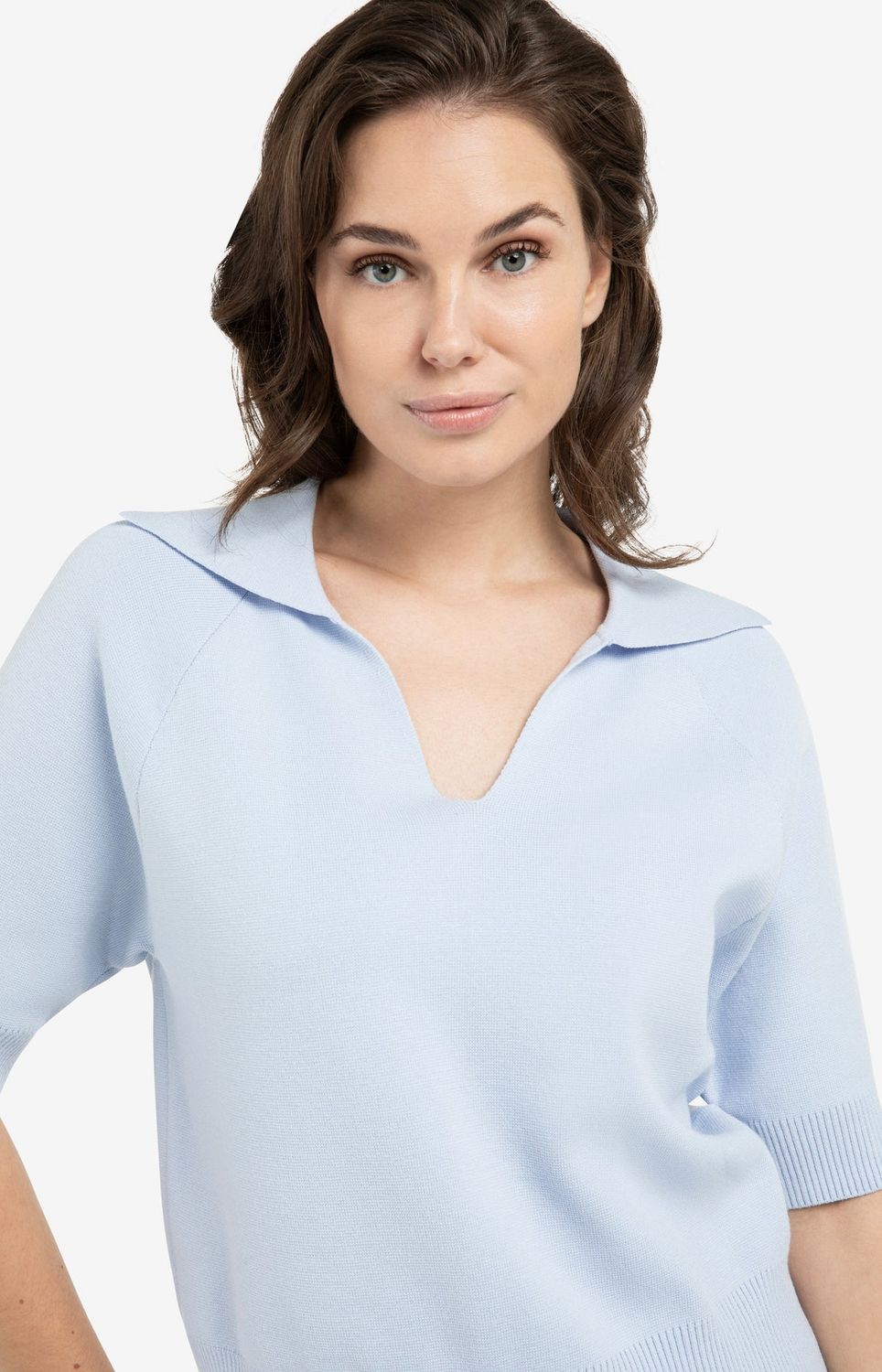 YAYA Pullover Viscosemix/ 01-000569-603 ICE BLUE