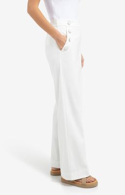YAYA Pants Buttons/ 01-301245-603 OFF WHITE