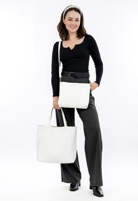 Emily &amp; Noah Bag Shopper Eva / 65170 White