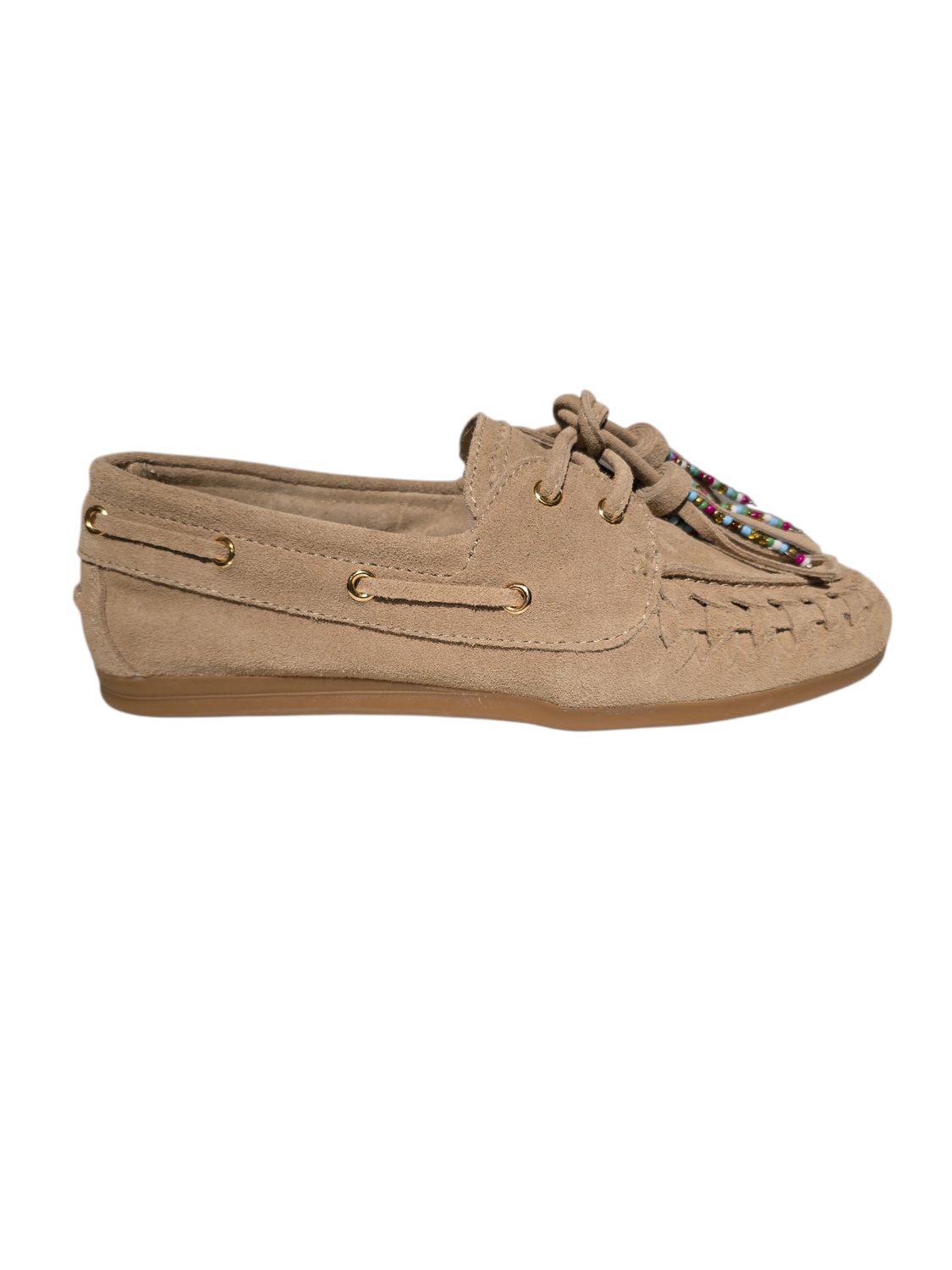 Posh by Poelman Mocassins Suede/ CLSHN2657 Sand