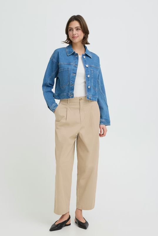Fransa Pants/ 20617694 SAVANNAH TAN
