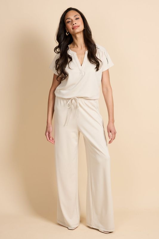 G-Maxx Pants Romyne Wide-Leg Modalmix/ 26ZQG05 Sand