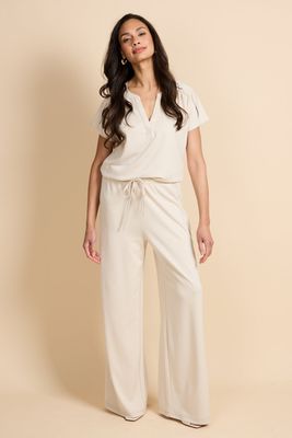 G-Maxx Pants Romyne Wide-Leg Modalmix/ 26ZQG05 Sand