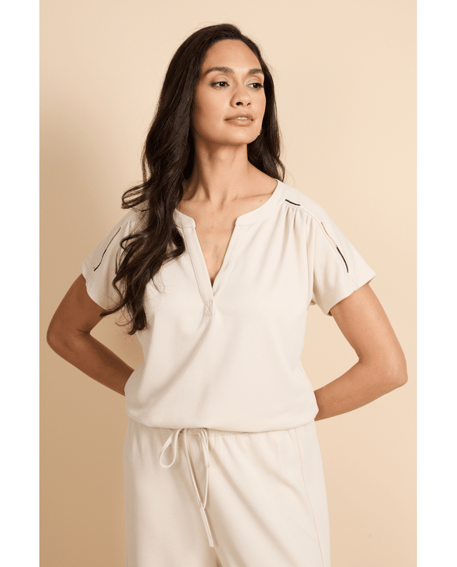 G-Maxx Top Rheya Modalmix / 26ZQG04 Sand