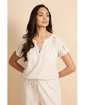 G-Maxx Top Rheya Modalmix / 26ZQG04 Sand