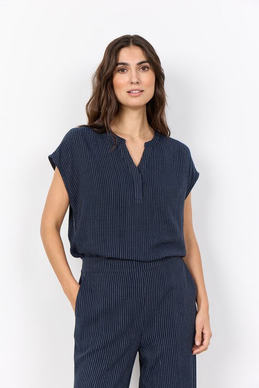 Soya Concept Top Pinstripe/ 41585 6910C NAVY COMBI