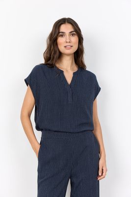 Soya Concept Top Pinstripe/ 41585 6910C NAVY COMBI