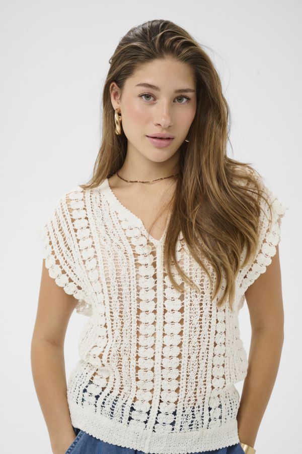 Cream Slipover Cottonmix/ 10614926 Snow White