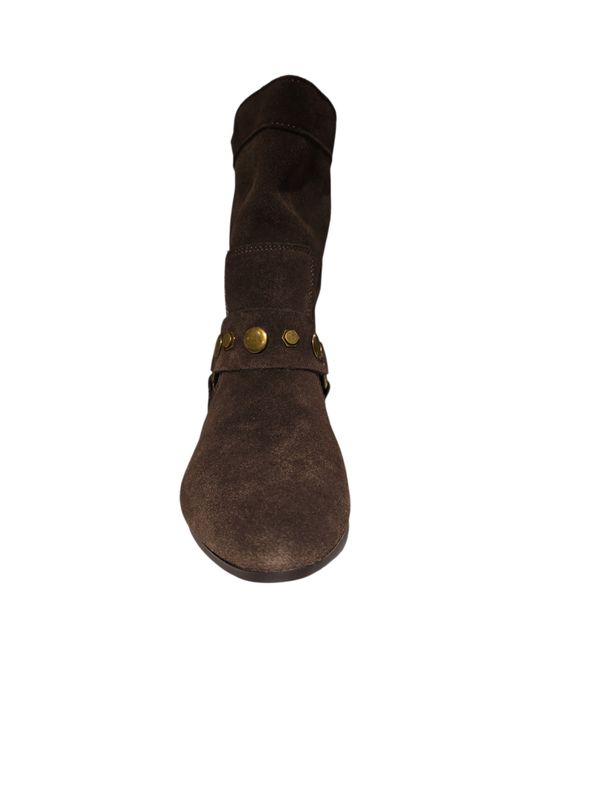 La Strada Bootie Suede/ 2580571 Dark Chocolate