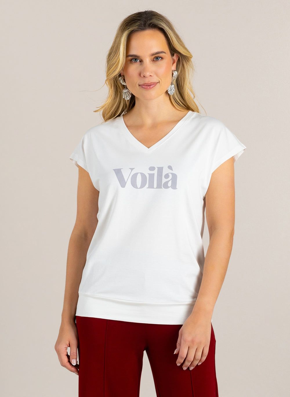 Ivy Beau Tee Giovanca /  "Voila!" 4200976 White