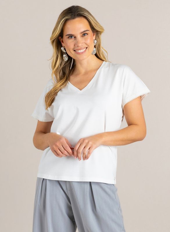 Ivy Beau Top Gennesis / 4200980 White