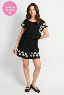 C&amp;S short Boho Palemo / 26ZXC06 Black