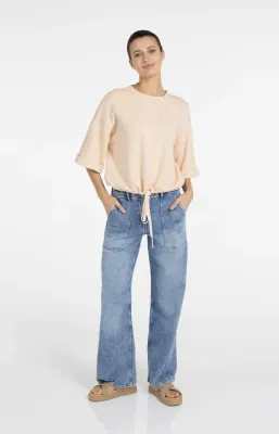 YAYA Jeans / 01-311140-604 MID BLUE DENIM