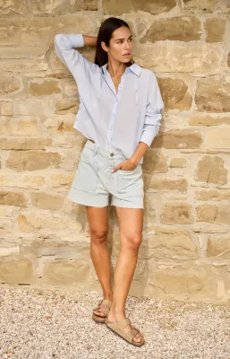 YAYA Jeans Short Destroyed / 01-321030-604 LIGHT DENIM