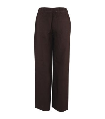 MAC Pants Chiara Belt Linen / 0294L344700 293 truffle brown