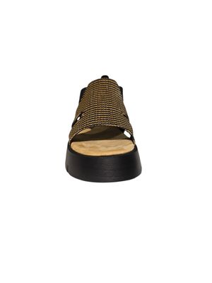 Marco Tozzi Sandal Plateau / 2-28524-46 BLACK COMB