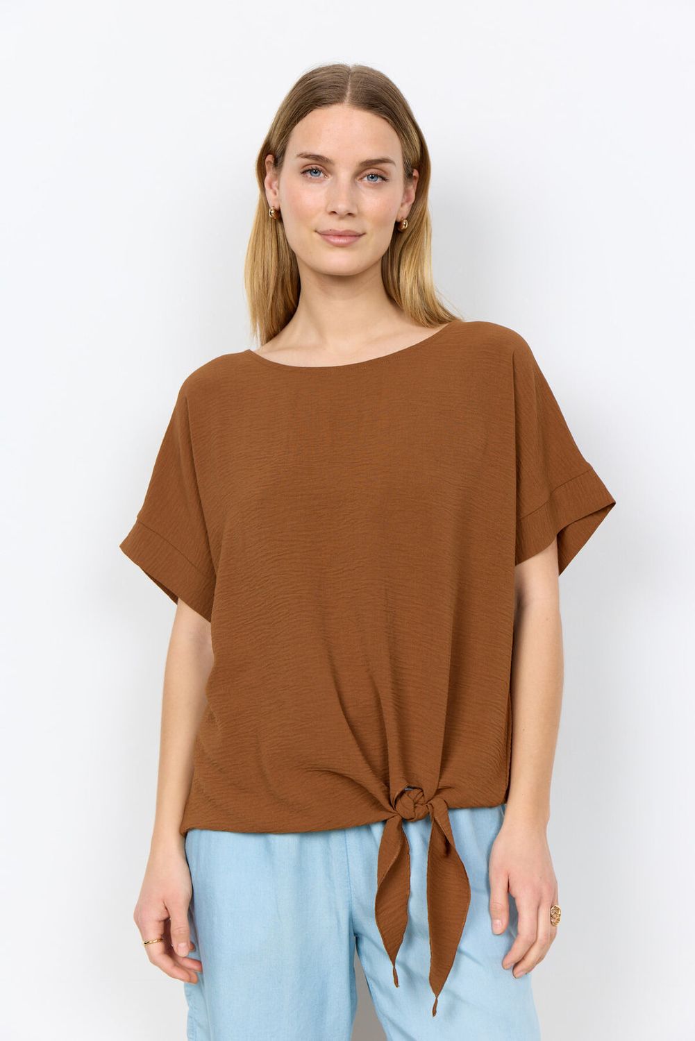Soya Concept Top Knot Detail/ 41705 8710 TOFFEE