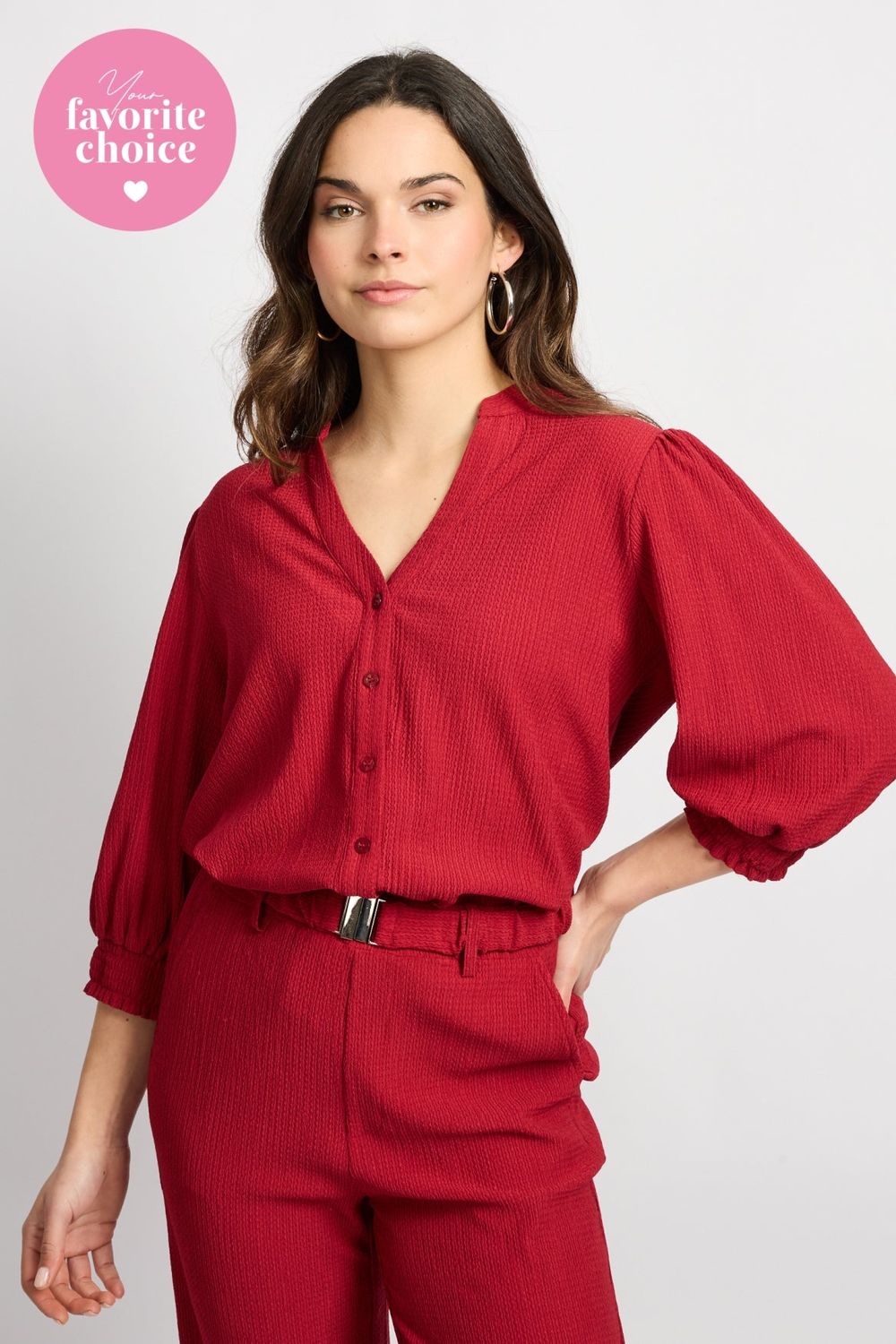 C&amp;S Top Laila / 26ZZC06 Karanda Red