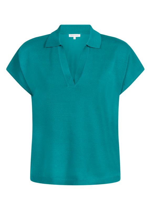 Tramontana Jumper Sleeveless / C01-20-601 Deep Aqua Blue Tramontana Jumper Sleeveless / C01-20-601 Deep Aqua Blue
