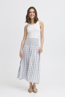 Fransa Skirt / 20616301 Blue Art