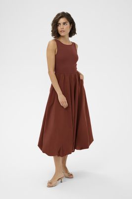 Kaffe Dress Balloon Rib / 10510006 Henna